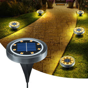 Solar Garden Lights - Waterproof LED Outdoor Lights for Eco-Friendly Illumination, 12 Hours of Light, Flexible Placement 0