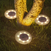 Solar Garden Lights - Waterproof LED Outdoor Lights for Eco-Friendly Illumination, 12 Hours of Light, Flexible Placement 2