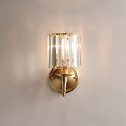 Vintage Brass Wall Sconce | Elegant Crystal Wall Light | Luxury Wall Lamp | Timeless Wall Sconce Lighting | Classic Vintage Sconce for Home 3