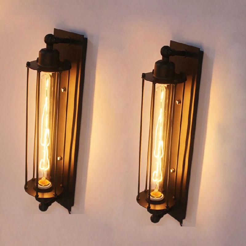 Vintage Industrial Wall Light | Edison Sconce Light | Metal Wall Sconce | Easy to Install Wall Lamp | Decorative Lighting Fixture for Home 3