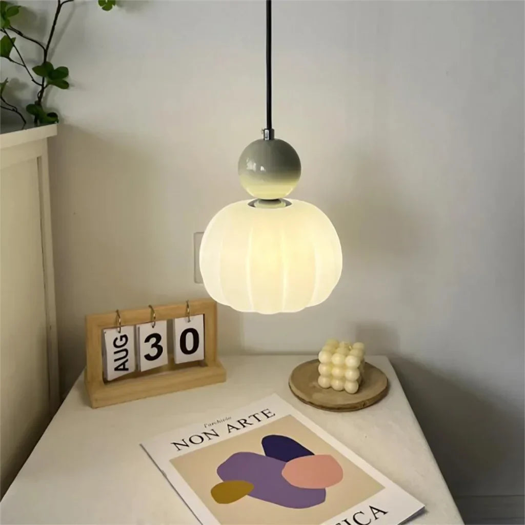 Art Deco Pendant Light | Elegant Kitchen Pendant Lighting | Cream Hanging Fixture | Modern Ceiling Light | Stylish Bauhaus Design 6