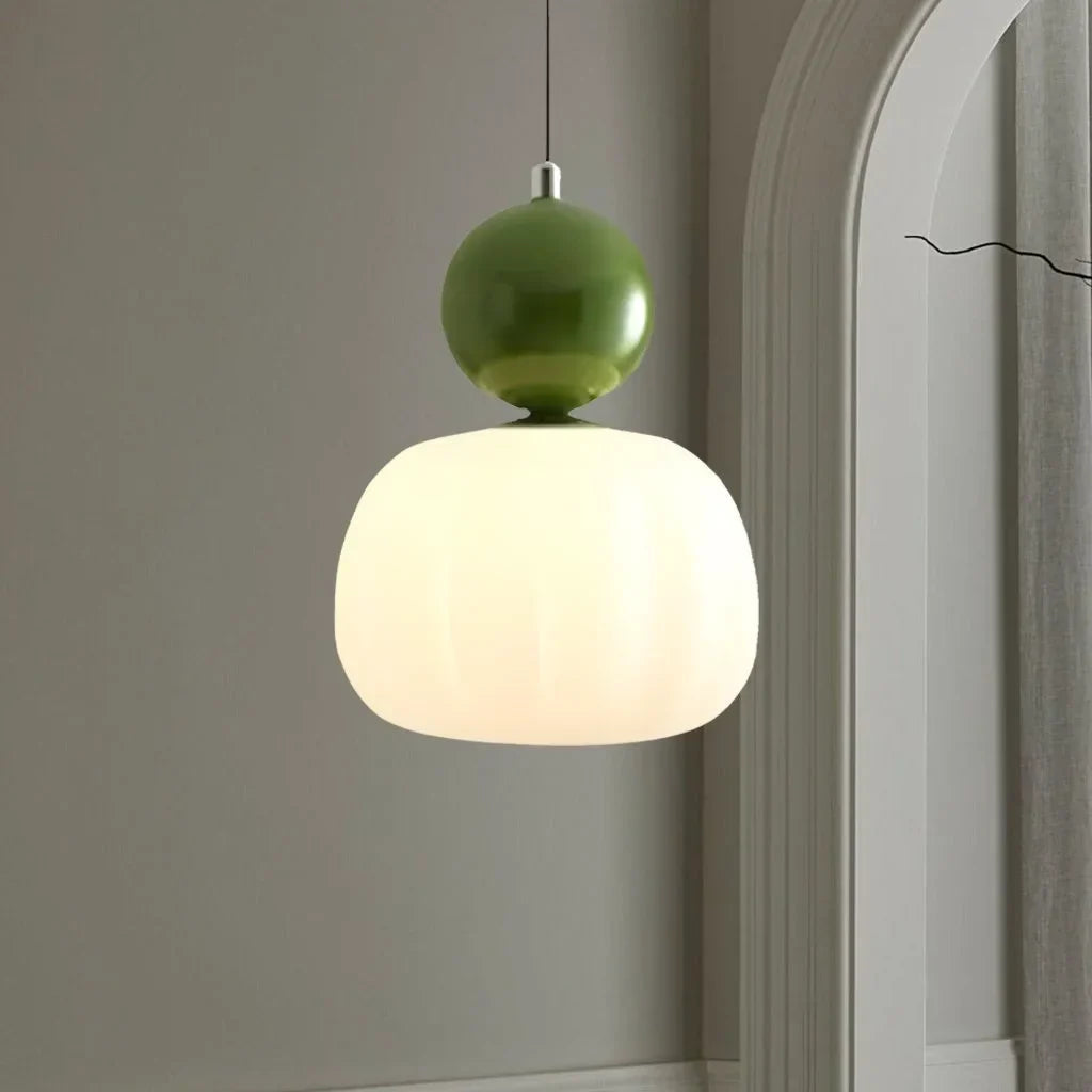 Art Deco Pendant Light | Elegant Kitchen Pendant Lighting | Cream Hanging Fixture | Modern Ceiling Light | Stylish Bauhaus Design 7