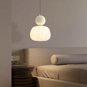 Art Deco Pendant Light | Elegant Kitchen Pendant Lighting | Cream Hanging Fixture | Modern Ceiling Light | Stylish Bauhaus Design 8