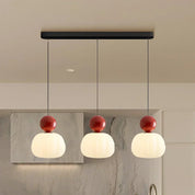 Art Deco Pendant Light | Elegant Kitchen Pendant Lighting | Cream Hanging Fixture | Modern Ceiling Light | Stylish Bauhaus Design 9