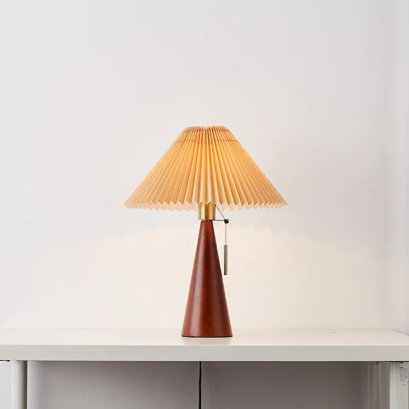 Astoria | Elegant Bedside Table Lamp with Fabric Shade and E27 LED Bulb 1