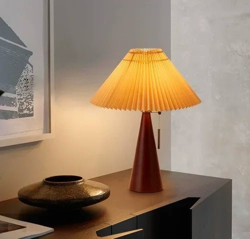 Astoria | Elegant Bedside Table Lamp with Fabric Shade and E27 LED Bulb 3