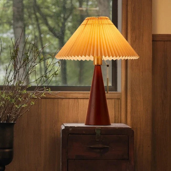 Astoria | Elegant Bedside Table Lamp with Fabric Shade and E27 LED Bulb 5