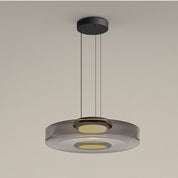 Bauhaus Glass Pendant Light | Modern Kitchen Island Lighting | Stylish Hanging Fixture | Adjustable LED Pendant Light | Elegant Home Decor 0
