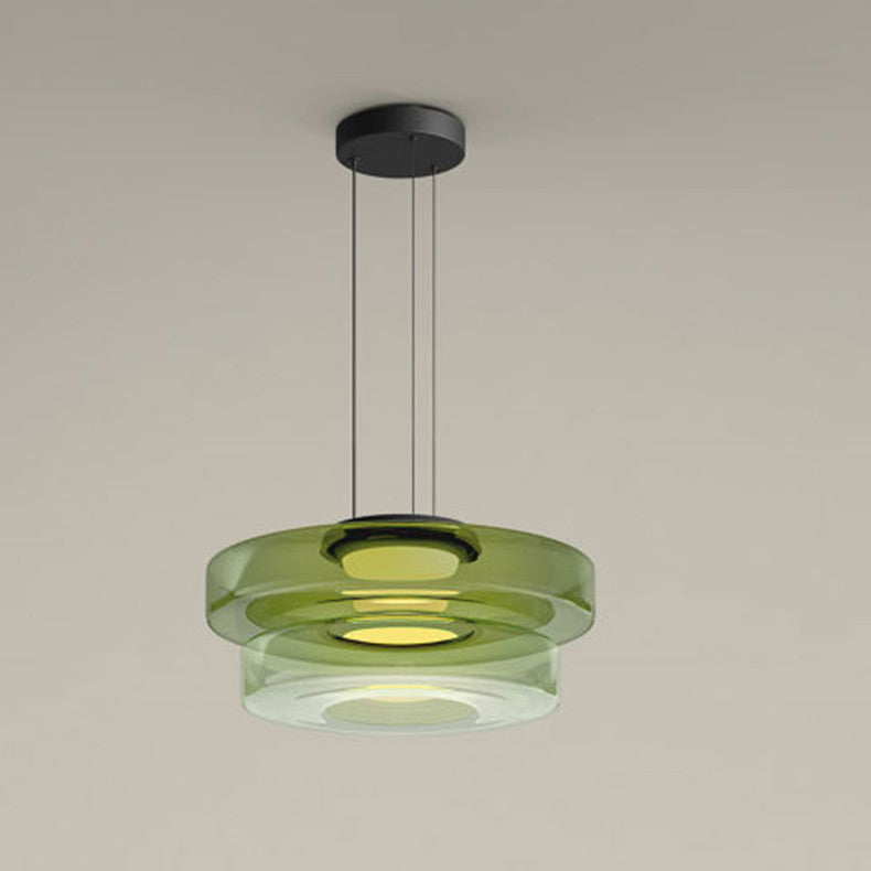 Bauhaus Glass Pendant Light | Modern Kitchen Island Lighting | Stylish Hanging Fixture | Adjustable LED Pendant Light | Elegant Home Decor 13