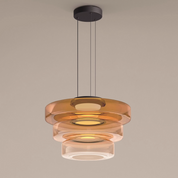 Bauhaus Glass Pendant Light | Modern Kitchen Island Lighting | Stylish Hanging Fixture | Adjustable LED Pendant Light | Elegant Home Decor 2