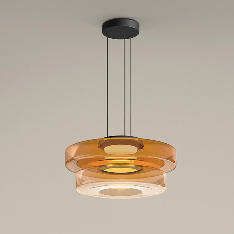 Bauhaus Glass Pendant Light | Modern Kitchen Island Lighting | Stylish Hanging Fixture | Adjustable LED Pendant Light | Elegant Home Decor 7