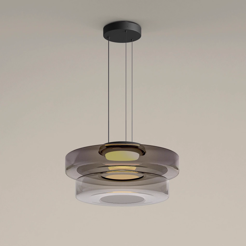 Bauhaus Glass Pendant Light | Modern Kitchen Island Lighting | Stylish Hanging Fixture | Adjustable LED Pendant Light | Elegant Home Decor 9