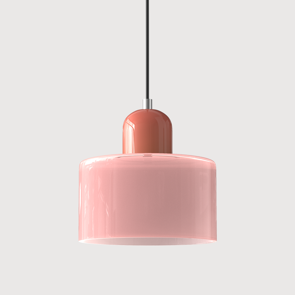 Bauhaus Pendant Light | Geometric Glass Pendant Lighting | Modern Ceiling Light Fixture | Stylish Hanging Lights | Creative LED Pendant Lamp 0