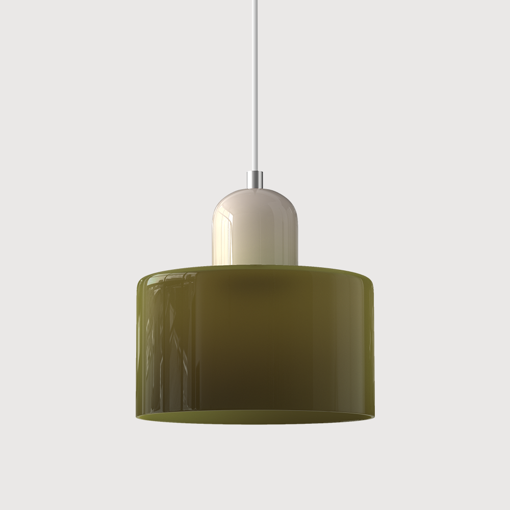 Bauhaus Pendant Light | Geometric Glass Pendant Lighting | Modern Ceiling Light Fixture | Stylish Hanging Lights | Creative LED Pendant Lamp 11