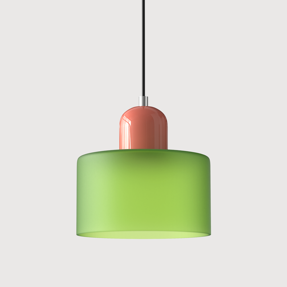 Bauhaus Pendant Light | Geometric Glass Pendant Lighting | Modern Ceiling Light Fixture | Stylish Hanging Lights | Creative LED Pendant Lamp 12