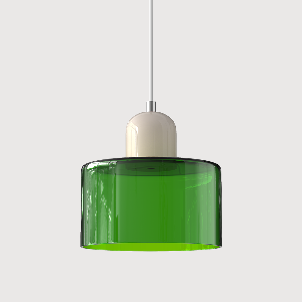 Bauhaus Pendant Light | Geometric Glass Pendant Lighting | Modern Ceiling Light Fixture | Stylish Hanging Lights | Creative LED Pendant Lamp 14