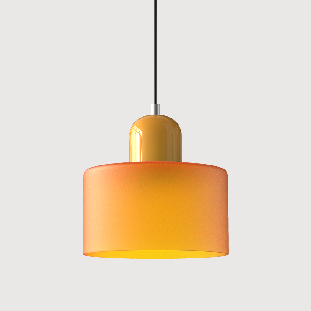 Bauhaus Pendant Light | Geometric Glass Pendant Lighting | Modern Ceiling Light Fixture | Stylish Hanging Lights | Creative LED Pendant Lamp 18