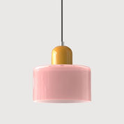 Bauhaus Pendant Light | Geometric Glass Pendant Lighting | Modern Ceiling Light Fixture | Stylish Hanging Lights | Creative LED Pendant Lamp 27