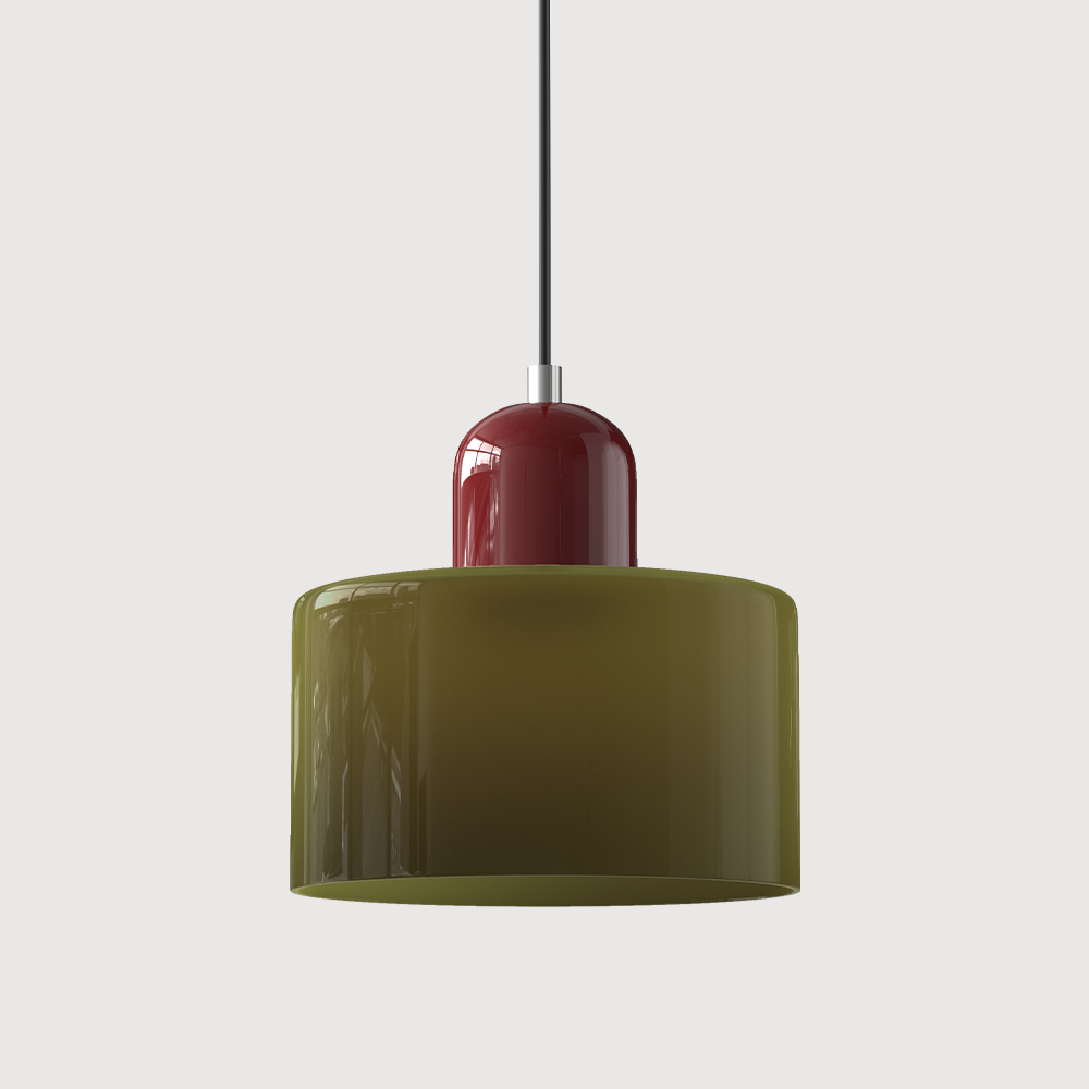 Bauhaus Pendant Light | Geometric Glass Pendant Lighting | Modern Ceiling Light Fixture | Stylish Hanging Lights | Creative LED Pendant Lamp 29