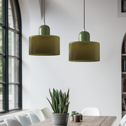 Bauhaus Pendant Light | Geometric Glass Pendant Lighting | Modern Ceiling Light Fixture | Stylish Hanging Lights | Creative LED Pendant Lamp 3