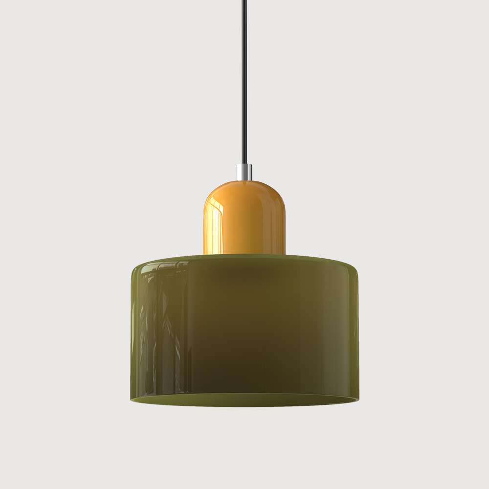 Bauhaus Pendant Light | Geometric Glass Pendant Lighting | Modern Ceiling Light Fixture | Stylish Hanging Lights | Creative LED Pendant Lamp 34