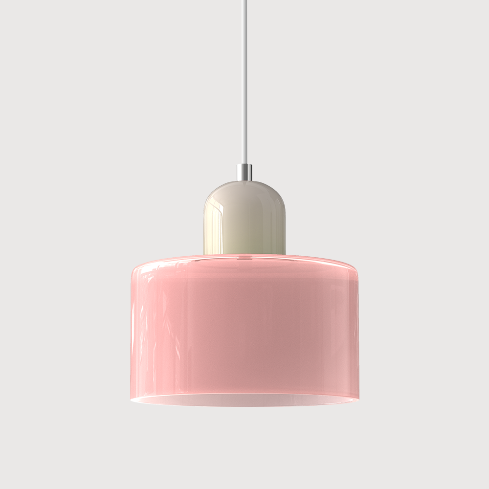 Bauhaus Pendant Light | Geometric Glass Pendant Lighting | Modern Ceiling Light Fixture | Stylish Hanging Lights | Creative LED Pendant Lamp 36