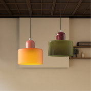 Bauhaus Pendant Light | Geometric Glass Pendant Lighting | Modern Ceiling Light Fixture | Stylish Hanging Lights | Creative LED Pendant Lamp 5