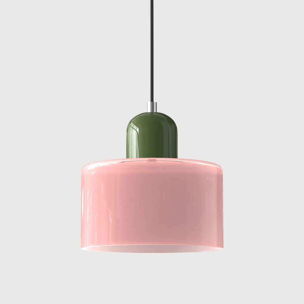 Bauhaus Pendant Light | Geometric Glass Pendant Lighting | Modern Ceiling Light Fixture | Stylish Hanging Lights | Creative LED Pendant Lamp 6