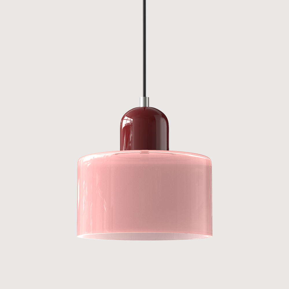 Bauhaus Pendant Light | Geometric Glass Pendant Lighting | Modern Ceiling Light Fixture | Stylish Hanging Lights | Creative LED Pendant Lamp 7