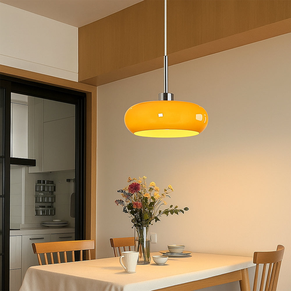 Bauhaus Pendant Light | Modern Kitchen Pendant Lighting | Glass Hanging Light Fixture | Adjustable LED Pendant Lamp | Elegant Contemporary Pendant Light 4