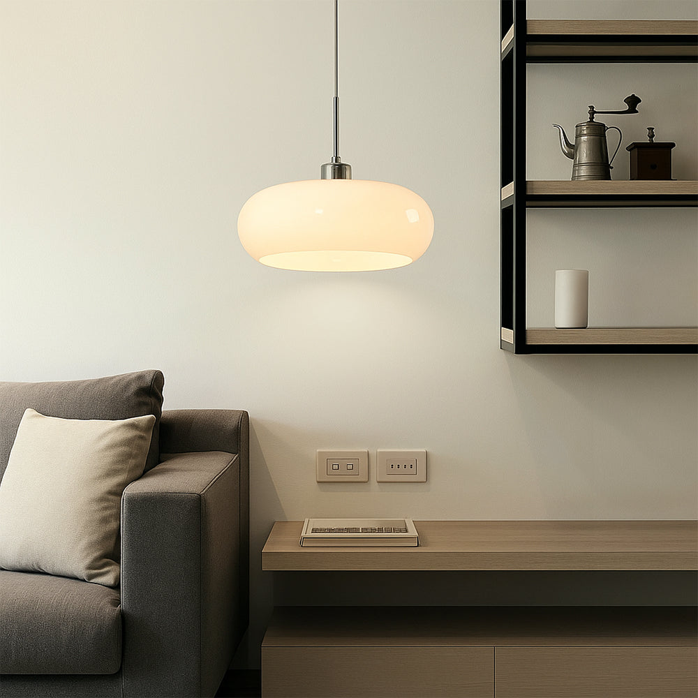 Bauhaus Pendant Light | Modern Kitchen Pendant Lighting | Glass Hanging Light Fixture | Adjustable LED Pendant Lamp | Elegant Contemporary Pendant Light 6
