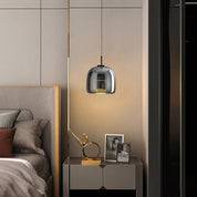 Black Pendant Light | Kitchen Island Lighting Fixture | Modern Glass Pendant Lighting | Elegant Ceiling Light | Nordic Black Glass Chandelier 7