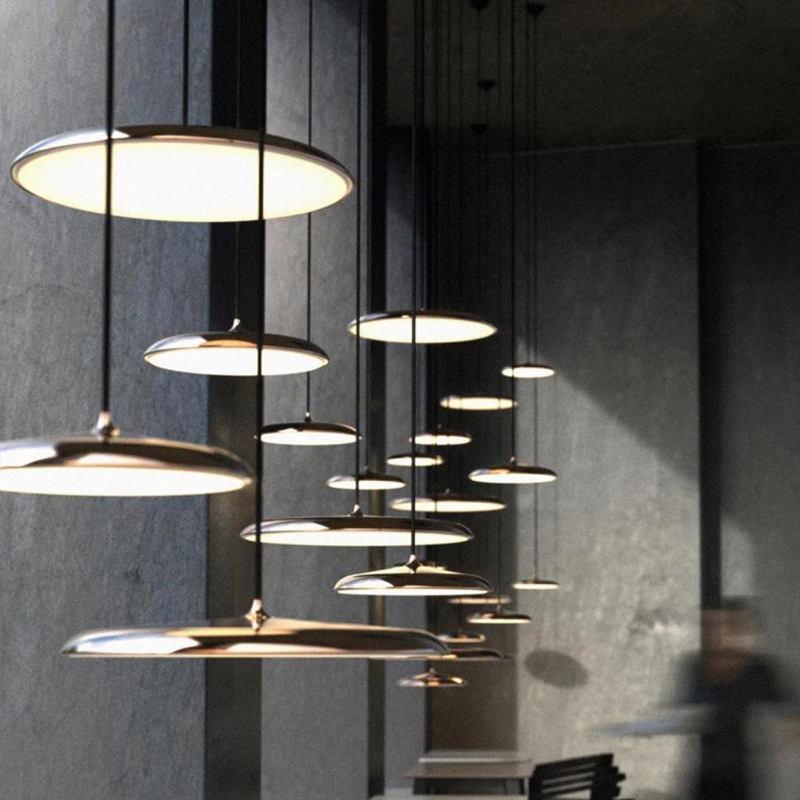 Black Pendant Light | Modern Kitchen Pendant Lighting | Minimalist LED Ceiling Fixture | Elegant Scandinavian Pendant | Stylish Home Lighting 7
