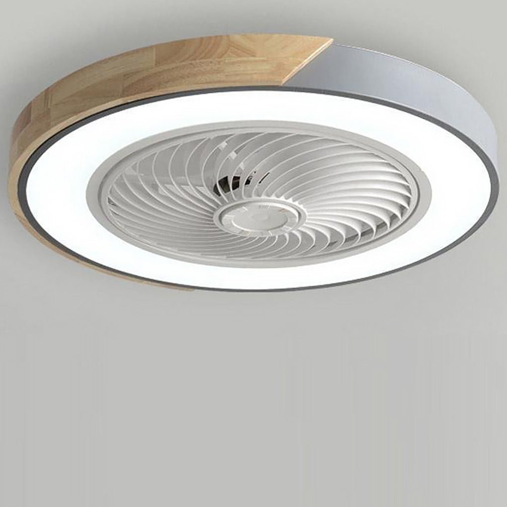 Bladeless Ceiling Fan with Lights | Modern Ceiling Fans with Remote | Integrated LED Ceiling Light | Quiet Operation Ceiling Fan | Stylish Home Lighting Solution 0