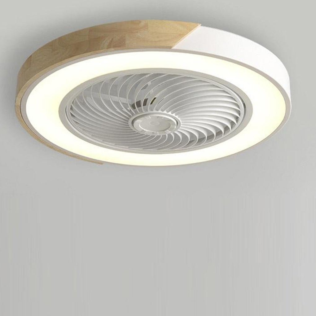 Bladeless Ceiling Fan with Lights | Modern Ceiling Fans with Remote | Integrated LED Ceiling Light | Quiet Operation Ceiling Fan | Stylish Home Lighting Solution 4
