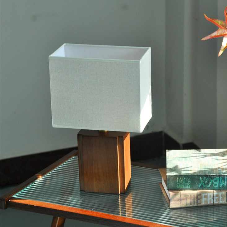 Boho Table Lamp | Japanese Bedside Lamp | Minimalist Bedroom Light | Bamboo Bedside Table Lamp | Elegant Ambient Light for Home 3