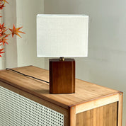 Boho Table Lamp | Japanese Bedside Lamp | Minimalist Bedroom Light | Bamboo Bedside Table Lamp | Elegant Ambient Light for Home 6