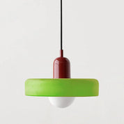 Colorful Glass Pendant Light – Modern Adjustable Height Kitchen Pendant Lighting for Dining and Living Spaces 10
