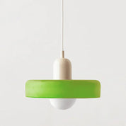 Colorful Glass Pendant Light – Modern Adjustable Height Kitchen Pendant Lighting for Dining and Living Spaces 13