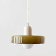 Colorful Glass Pendant Light – Modern Adjustable Height Kitchen Pendant Lighting for Dining and Living Spaces 5