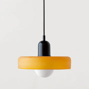 Colorful Glass Pendant Light – Modern Adjustable Height Kitchen Pendant Lighting for Dining and Living Spaces 8