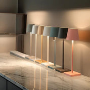 Cordless LED Table Lamp | Rechargeable Bedside Lamps | Modern Table Lamps for Living Room | Touch Control Lamp | Nordia Scandinavian Light for Home 5