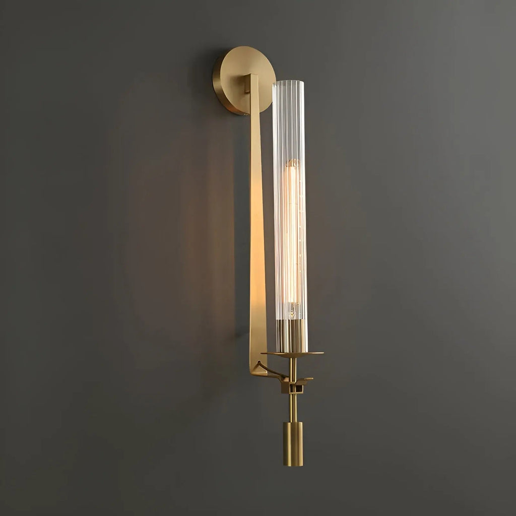 Elegant Wall Lamp | LED Wall Light | Modern Wall Sconces | Stylish Sconce Lighting | Solstice Luxury Glass Wall Lamp 0
