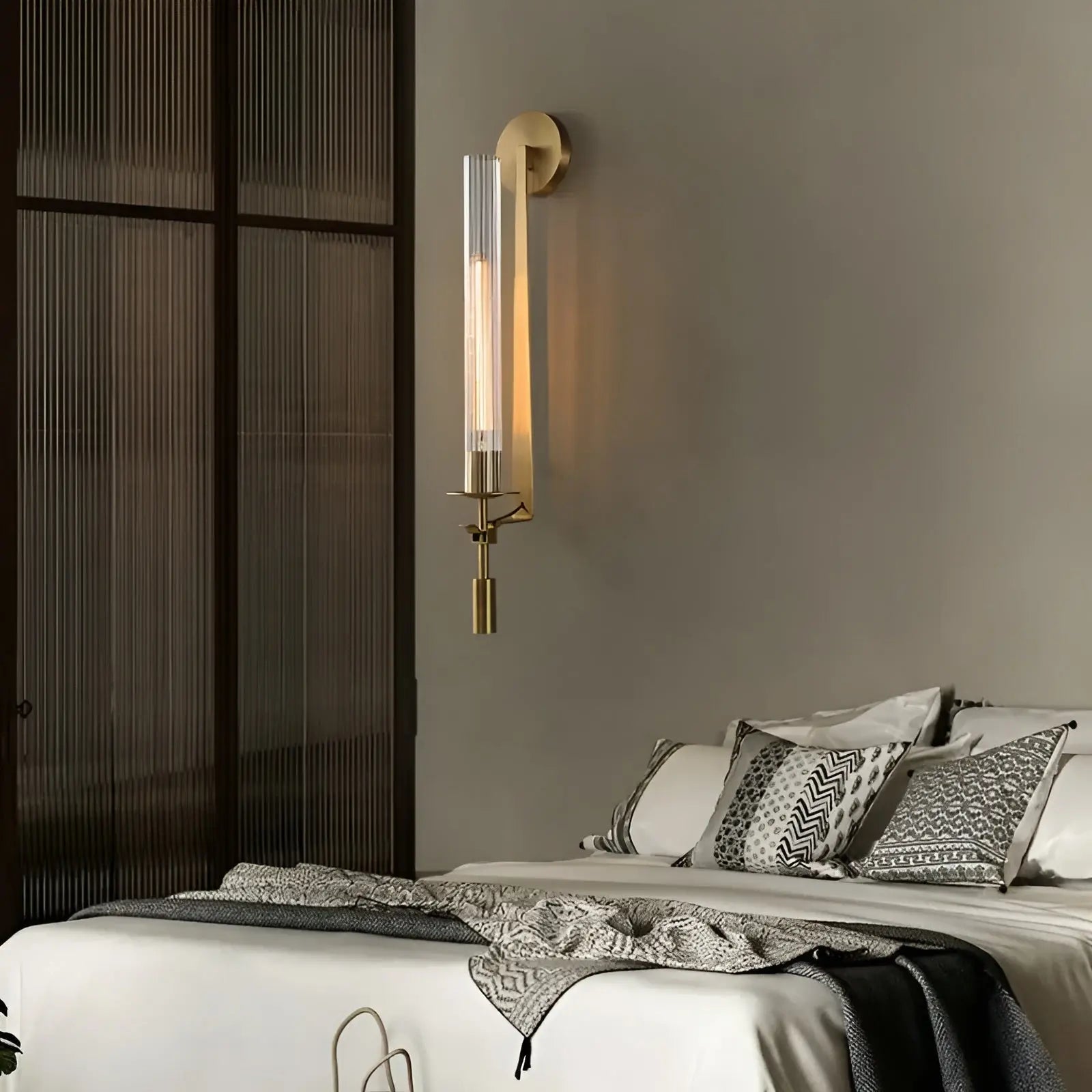 Elegant Wall Lamp | LED Wall Light | Modern Wall Sconces | Stylish Sconce Lighting | Solstice Luxury Glass Wall Lamp 1