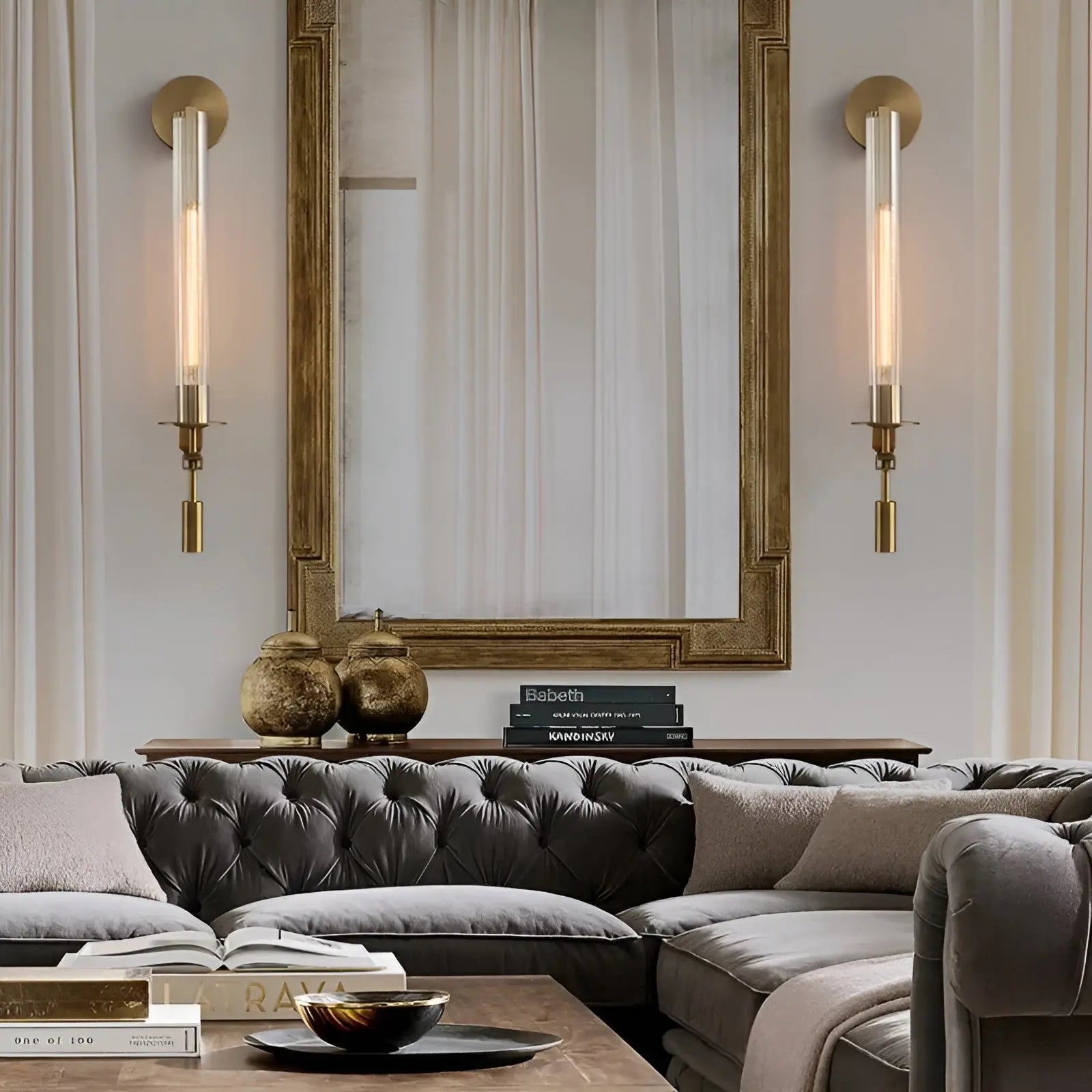 Elegant Wall Lamp | LED Wall Light | Modern Wall Sconces | Stylish Sconce Lighting | Solstice Luxury Glass Wall Lamp 5