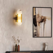Elegant Wall Lamp | Modern Wall Sconce Lighting | Alabaster Wall Lights | Handcrafted Wall Fixture | Zardee Alabaster Wall Lamp 5