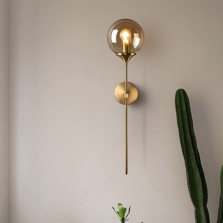 Elegant Wall Light | Modern Wall Sconces | Stylish Bathroom Wall Lights | Sizzle Glass Wall Light 0