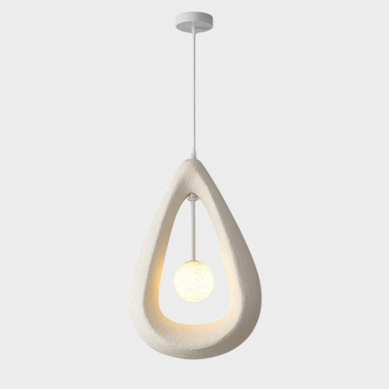 Japandi Pendant Light | Modern Kitchen Pendant Lighting | Elegant Hanging Lights | Minimalist Oval LED Fixture | Stylish Pendant Light for Home 6