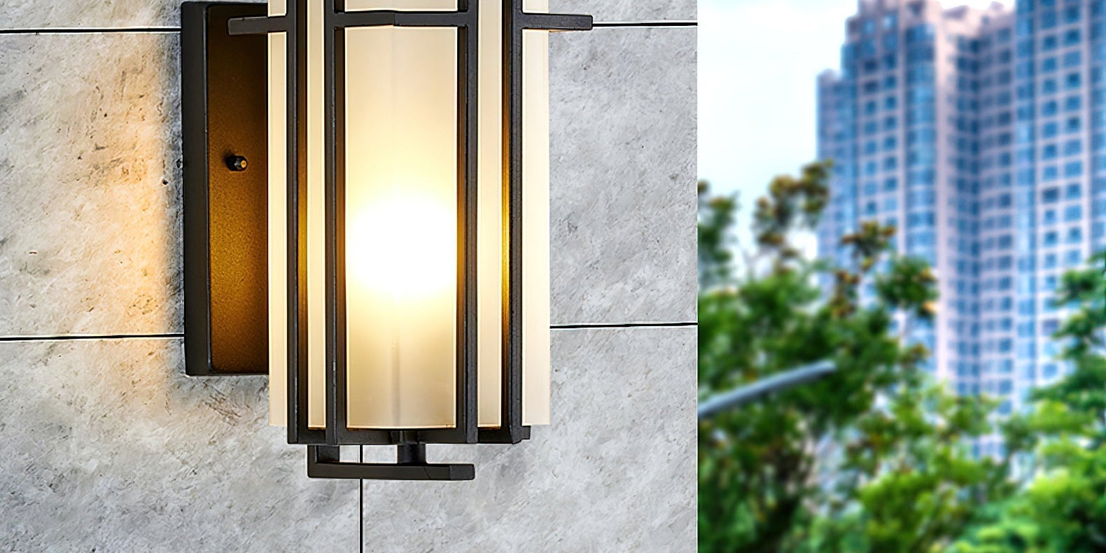 Linden Outdoor Wall Lamp – Elegant Iron Exterior Wall Light with LED Compatibility, Moisture Resistant for Outdoor Use 0