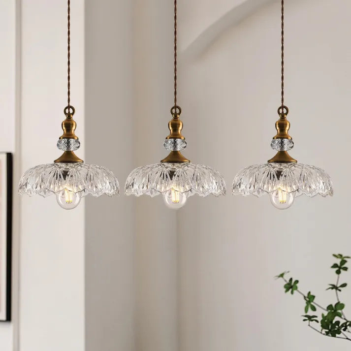 Mid-Century Pendant Light | Glass Pendant Lighting | Kitchen Island Lighting | Modern Kitchen Fixture | Elegant Hanging Light for Home 5